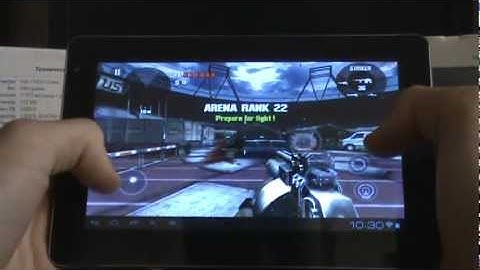 Explay Informer 701: игра "Dead Trigger"