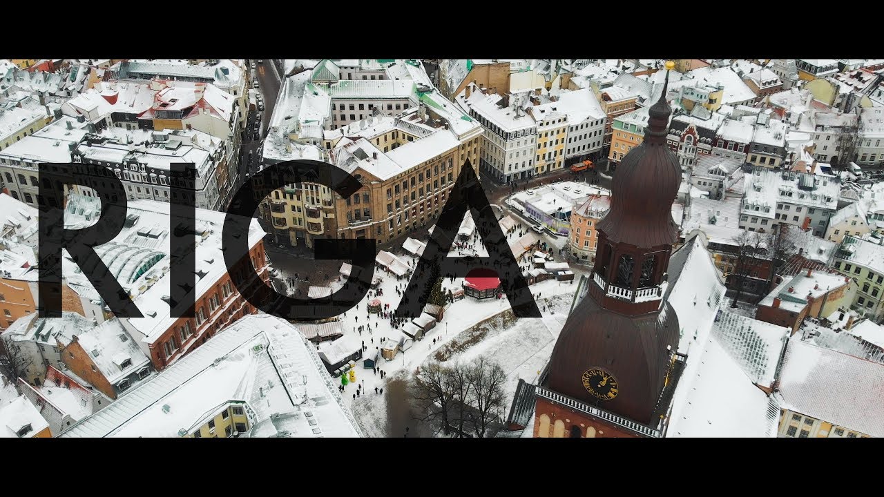 Riga | Europe from a drone