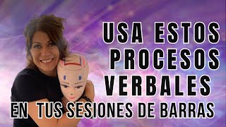 USA ESTOS PROCESOS VERBALES en las barras de Access