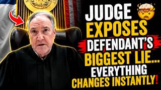 💥 Judge Catches Defendant Lying... The Courtroom Turns Silent