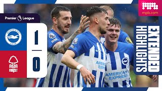 Extended Pl Highlights Brighton 1 Nottingham Forest 0