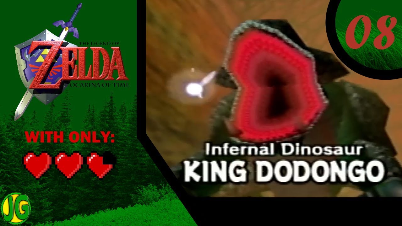 Clutching King Dodongo! The Legend of Zelda Ocarina of Time. Episode