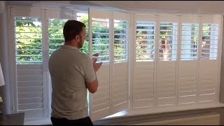 Quadruple Bi-Fold Standard Window Shutters