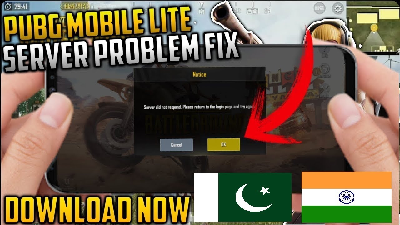 PUBG LITE Server error fix 100% | How to fix PUBG lite server problem |  Pakistan/India & Anywere - 