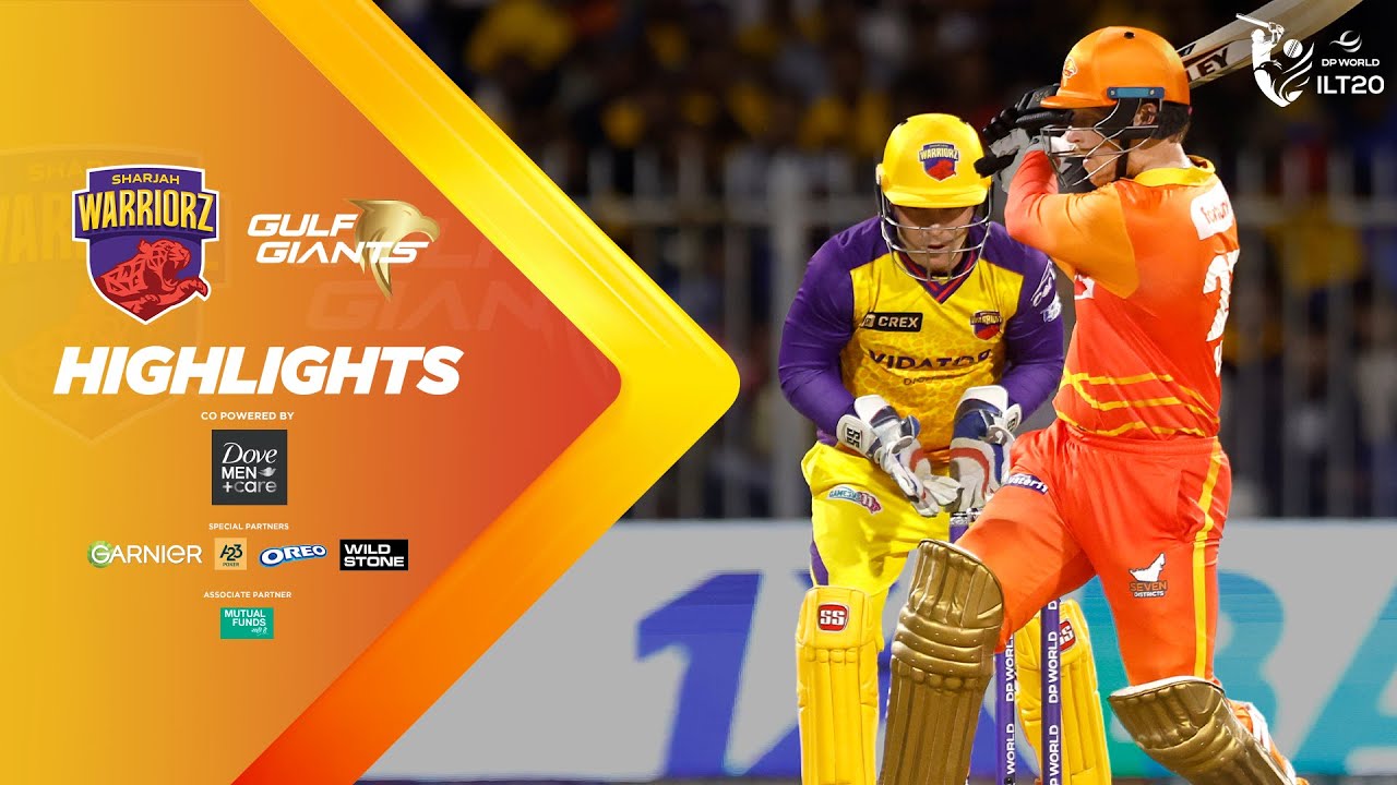 ILT20 S3 | हिंदी - Cricket Highlights | Tim Southee और James Vince | SW vs GG - M 21 | 26th Jan