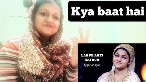 yumna ajin official) lab pe aati hai dua) yumna ajin) indian reaction