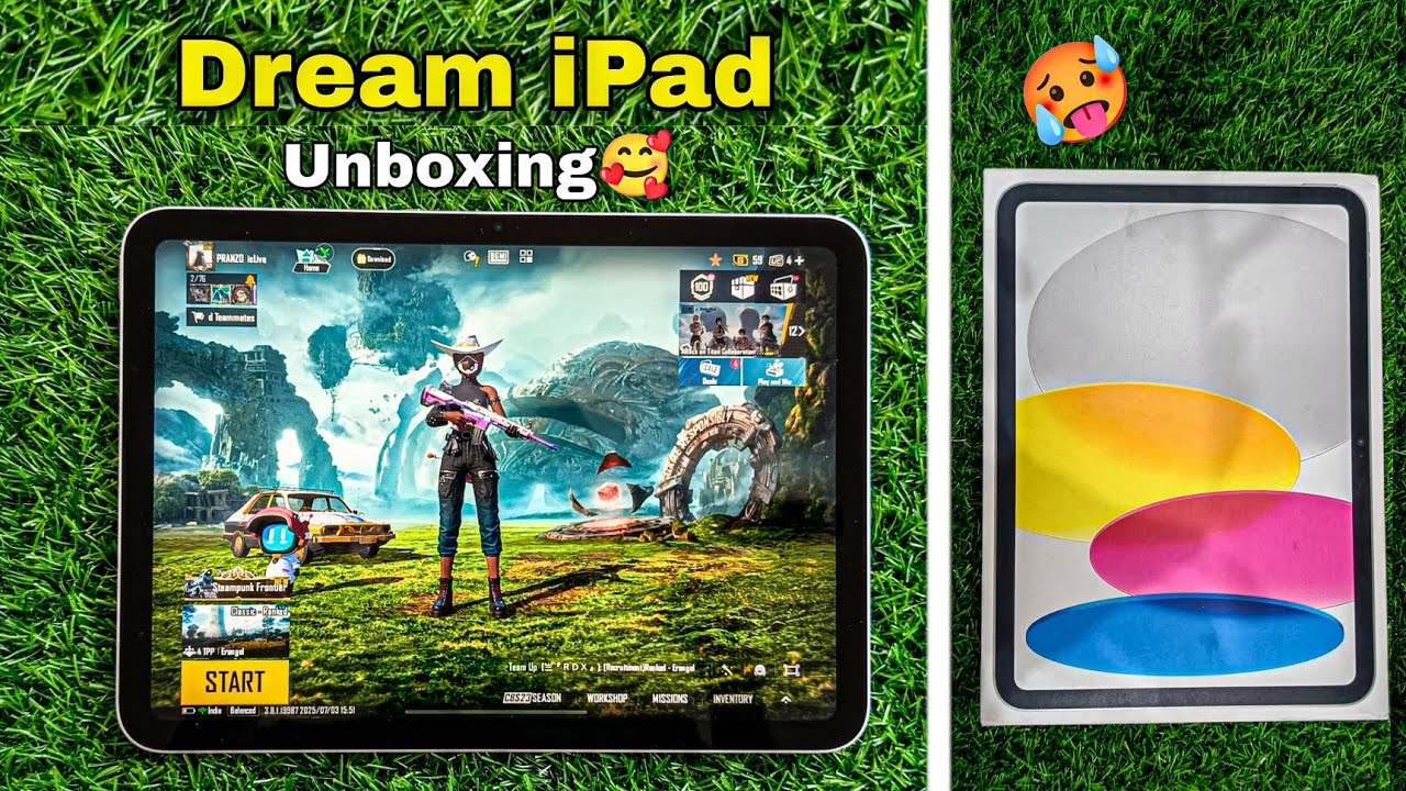 My Dream ipad Uboxing🥰 ipad 11 Generation BGMI / PUBG Test and Graphic test