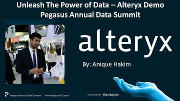 Alteryx technical Session Demo - Unleash the Power of Data