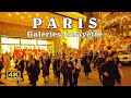 🎄Paris Christmas Walk 2021 - Around Galeries Lafayette [4K UHD]