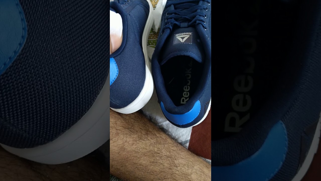 reebok classics tread max navy blue sneakers