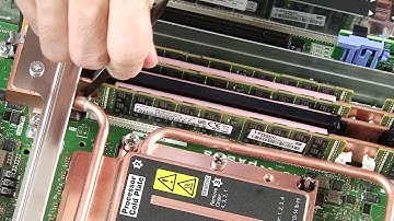 Lenovo ThinkSystem SD650 removing a DIMM