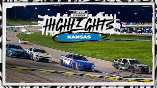Kansas overtime ends at the line with closest finish in NASCAR Cup Series history