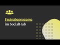 Freigabeprozesse im SocialHub / Approval processes in SocialHub