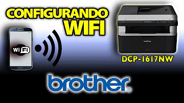 Como conectar Wi-fi impressora Brother DCP j105?
