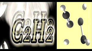 Organic Chemistry - Lewis Dot Structure-C2H2 Acetylene/ethyne الاستيلن\ الايثاين #science #chemistry