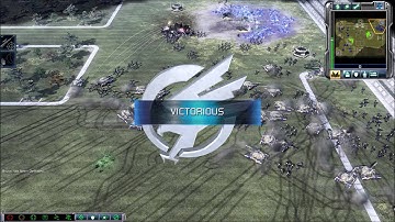 GDI vs Brutal Scrin Skirmish | Tournament Arena | Command & Conquer 3: Tiberium Wars Gameplay