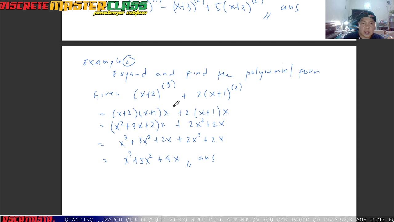 Numerical Analysis factorial polynomials YouTube
