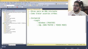 Dicas para um DBA Iniciante - Como corrigir usuários órfãos