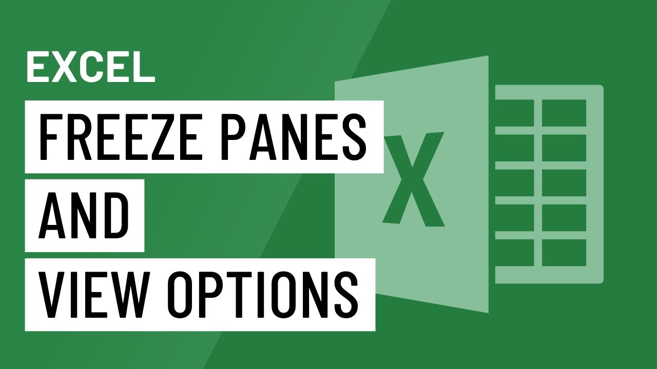 Excel: Freeze Panes and View Options