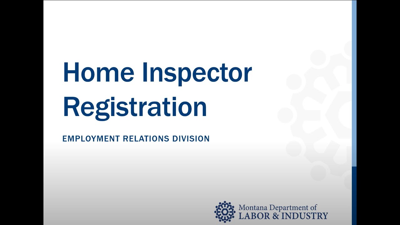 Montana Home Inspector Video YouTube