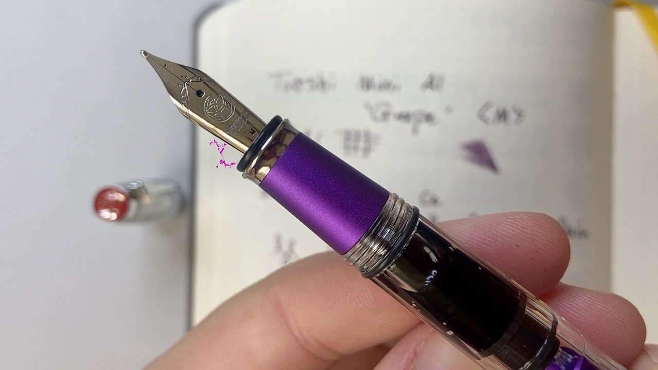 Twsbi Diamond Mini AL 'Grape' - FIRST LOOK - YouTube