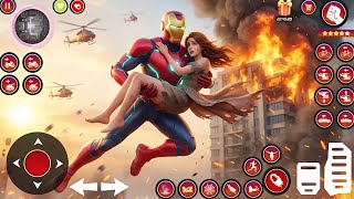SPIDER FIGHTER ROPE NINJA  HERO ANDRIOD GAMEPLAY  screenshot 1