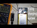 How to test and fix Android smartphone charging system using Multimeter and current meter