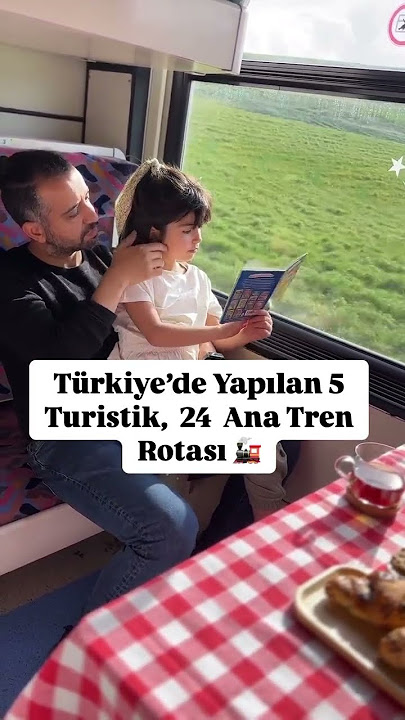 Türkiye’nin tüm tren rotaları açıklamada 🚂