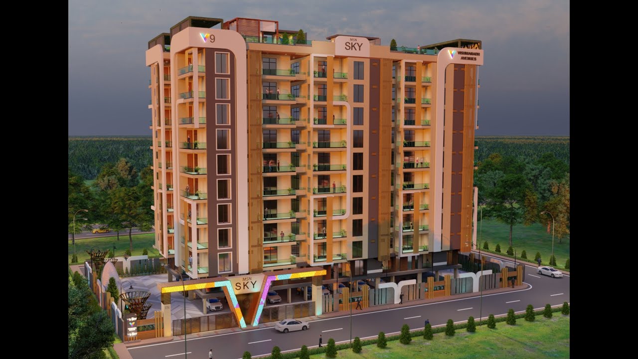 The Sky Vishwanadh Avenues V9 Sky lounge Sky Pool Best Luxury