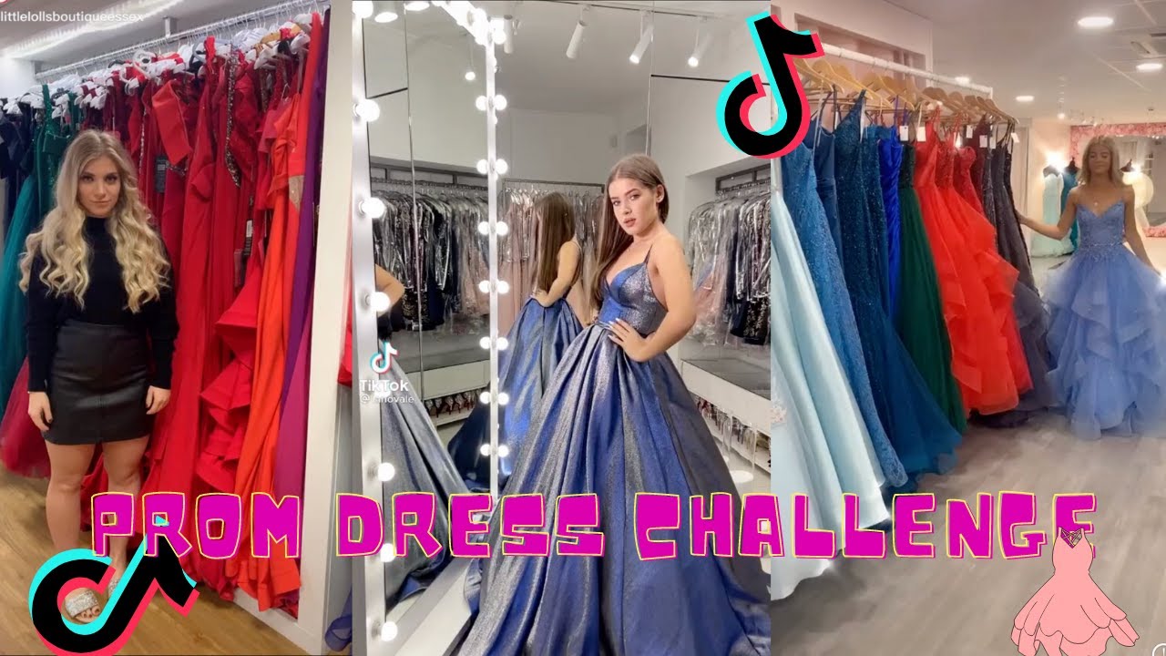 Best Prom Dress Challenge TIKTOK COMPILATION tiktok promdress
