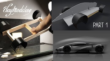 My New Sports Car out of Clay. Scale 1:5. Part 1. Making Base and adding foam.