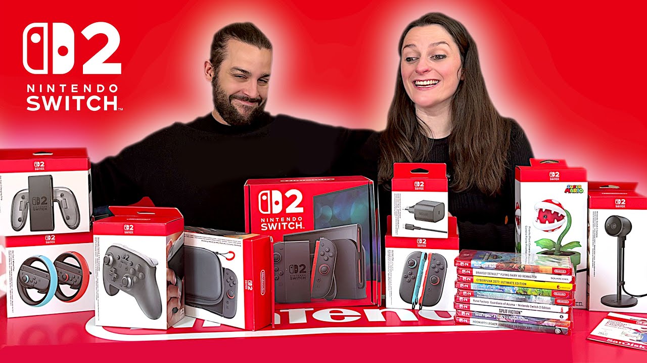NINTENDO SWITCH 2 UNBOXING !