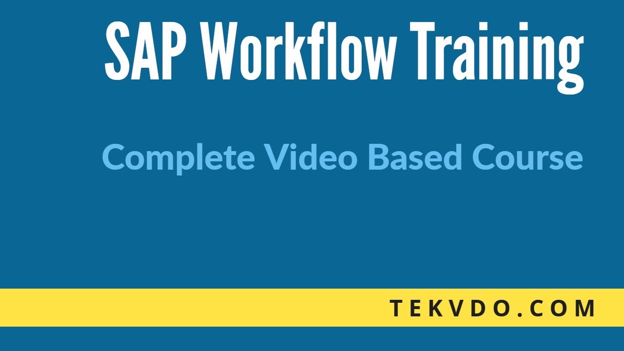 SAP Workflow Training - How Fork works in SAP Workflow - Complete Course