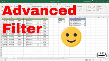 Learn About Advanced Filter in MS Excel | Microsoft Excel in Urdu & Hindi