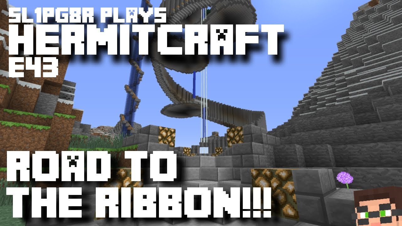 Minecraft Ribbon Road HermitCraft MineCraft LP E43 - Road to The Ribbon! ( Let's Play ) - YouTube