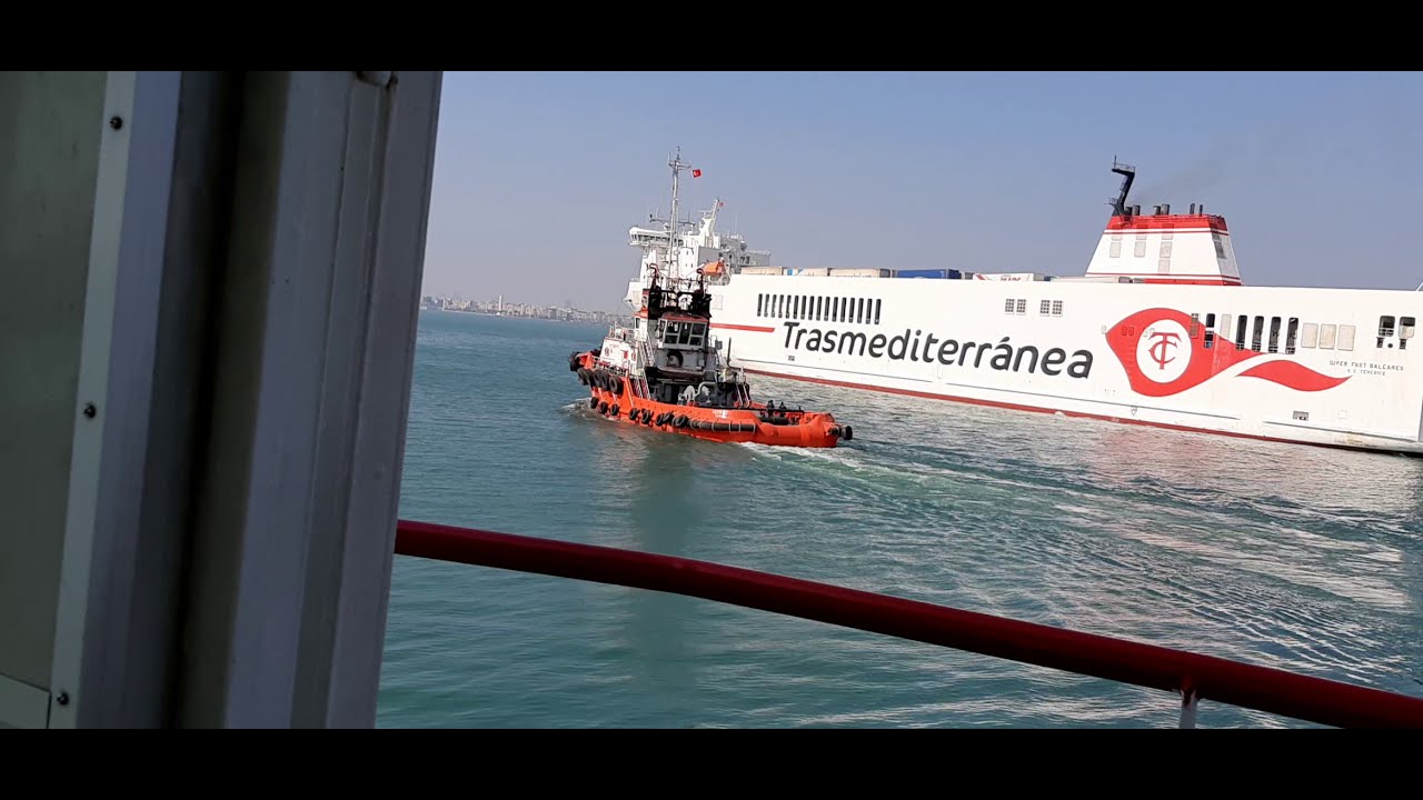 RORO ship SUPER FAST BALEARES sale de Izmir - YouTube