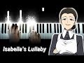Yakusoku no Neverland Episode 12 Finale OST - Main Theme / "Isabella’s Lullaby" (Piano)