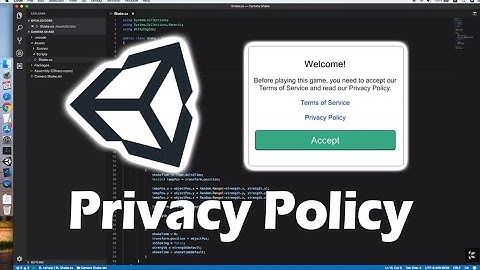 Unity Privacy Policy Dialog Tutorial in 10 Minutes (Android & IOS)