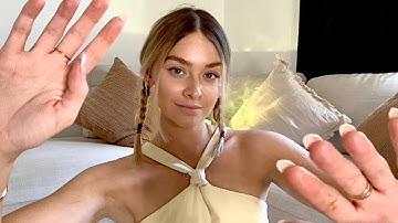 ASMR Hand Sounds & Mouth Sounds (Soft Finger Flutters, Hand Movements, Tongue Clicking & Visuals)