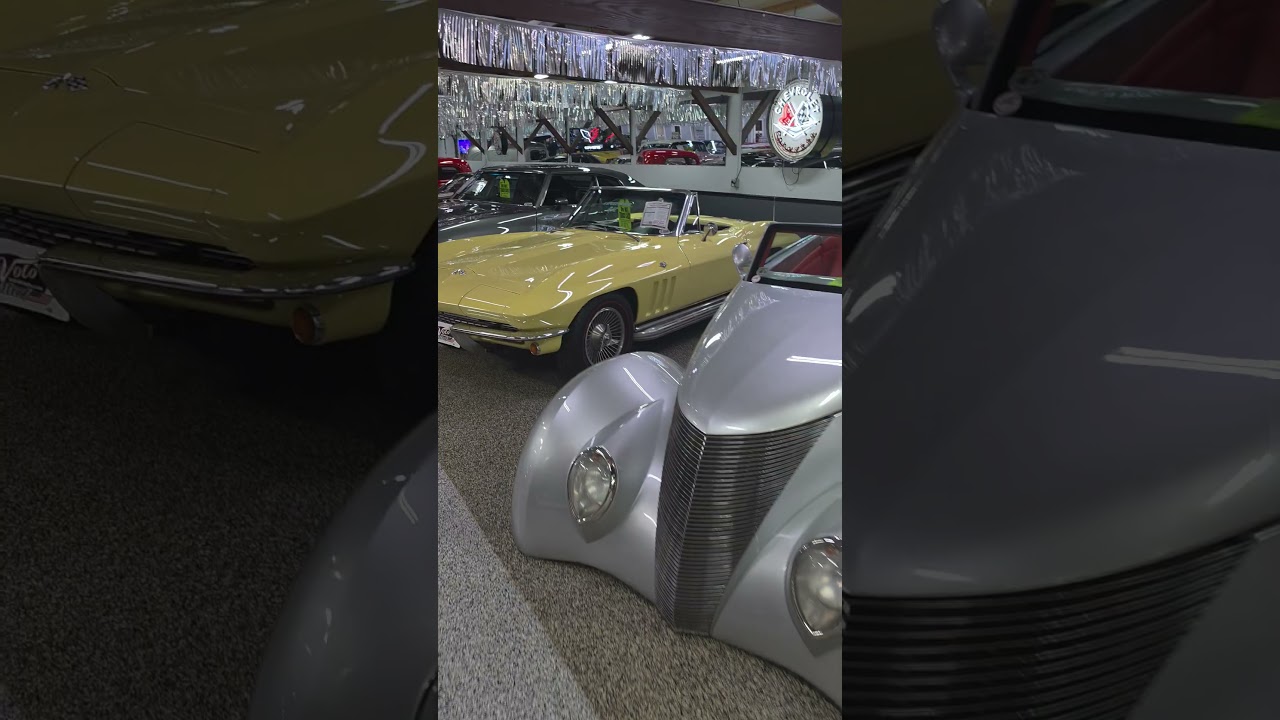 Hotrods, Muscle Cars, and Lowriders for sale at the Volo Museum in Volo Illinois!!