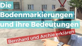 Die Bodenmarkierungen und ihre Bedeutungen