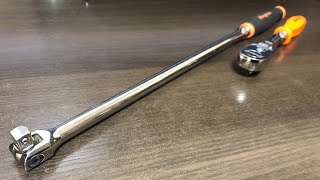 スピンナーハンドルの差し込み角と長さの関係は？【スナップオン FHBB18A】