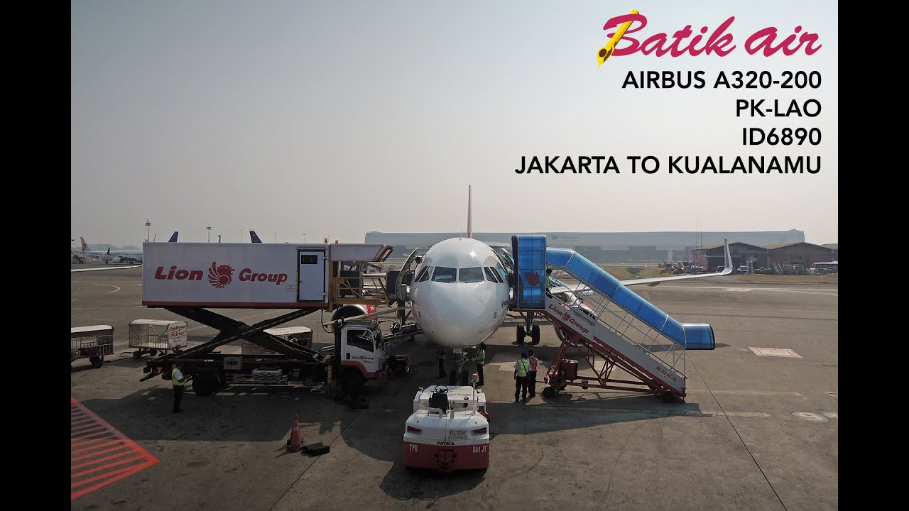  FLIGHT REPORT Batik Air ID6890 Jakarta Medan YouTube