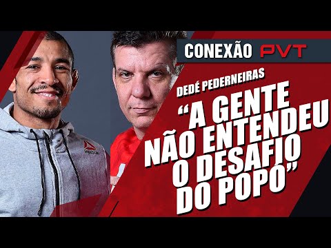 PEDERNEIRAS REVELA BASTIDORES DE DESAFIO DE POPÓ A JOSÉ ALDO