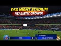 FIFA 16 PSG Stadium Night Mod! 🌙 Realistic Crowd + Manager on the Field