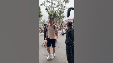 Filip Nguyễn, Quang Hải & CLB Công An Hà Nội Mặt Tại Lạch Tray Chuẩn Bị Cho Tứ Kết Cúp QG