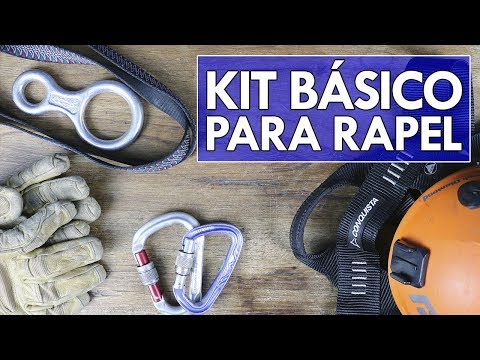 Equipamentos - Kit Básico para Rapel (como montar)