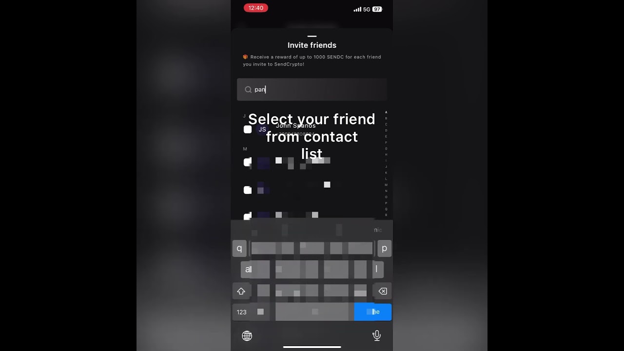 Learn how to invite friends to SendCrypto and get rewarded!😉 