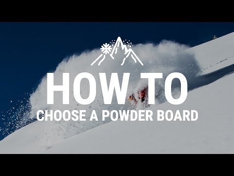 How to Choose a Powder Snowboard - Tactics.com