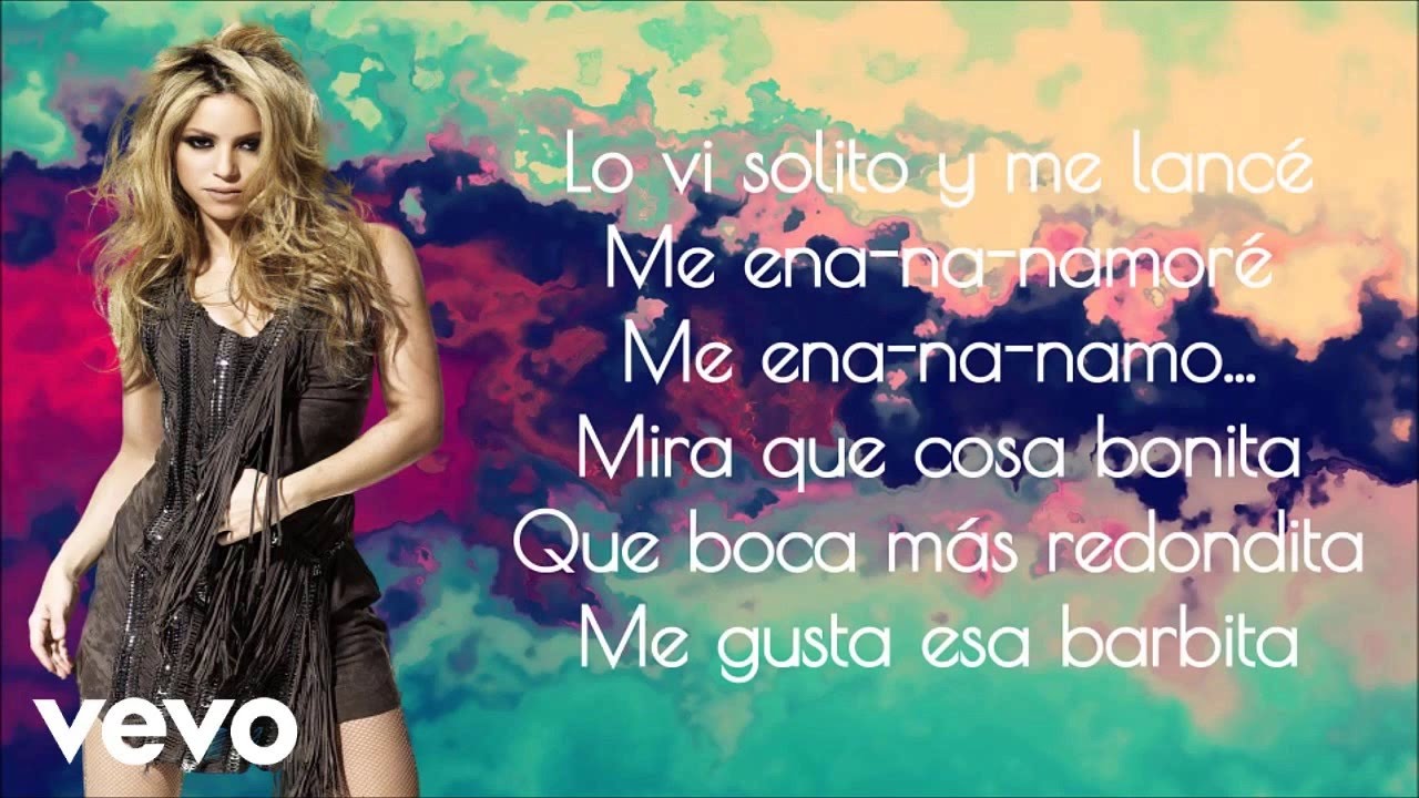 Me Enamoré (LETRA) Shakira Canción YouTube